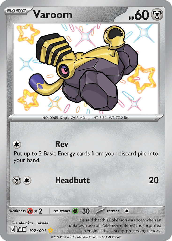 Varoom, 192/91, Standard