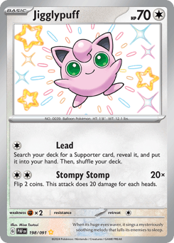 Jigglypuff, 198/91, Standard