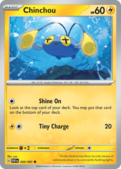 Chinchou, 20/91, Standard