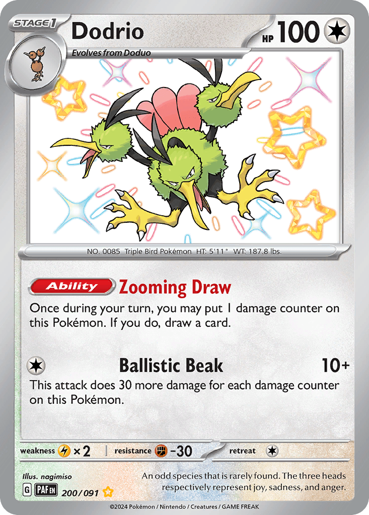 Dodrio, 200/91, Standard