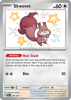 Skwovet, 205/91, Standard