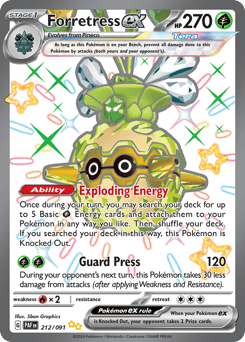 Forretress ex, 212/91, Standard