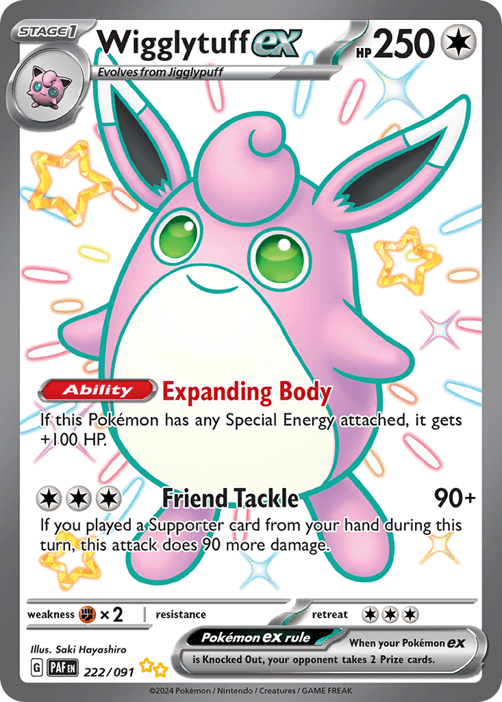 Wigglytuff ex, 222/91, Standard