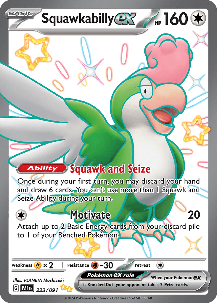 Squawkabilly ex, 223/91, Standard