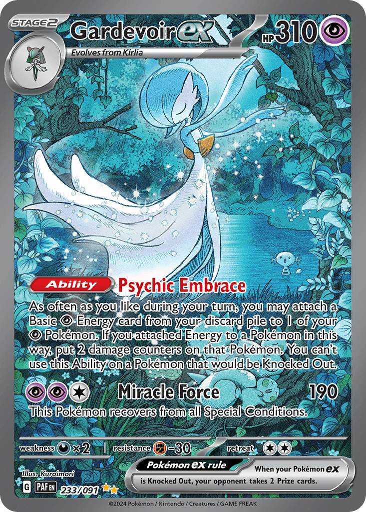 Gardevoir ex, 233/91, Standard