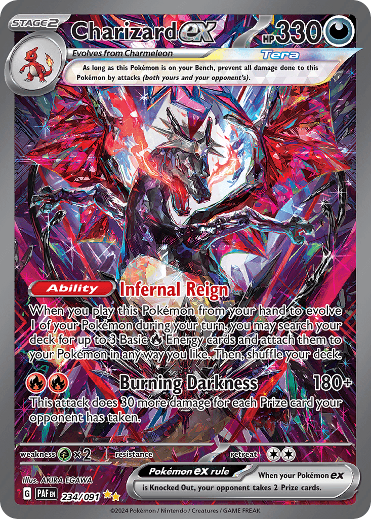 Charizard ex, 234/91, Standard