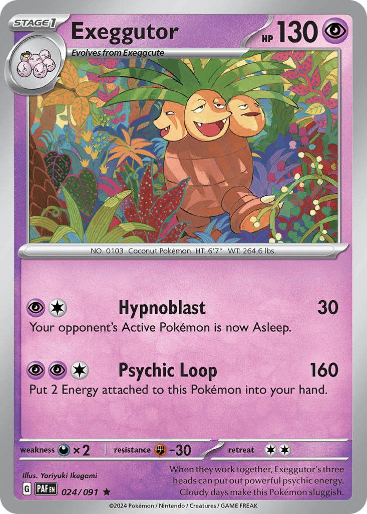 Exeggutor, 24/91, Standard