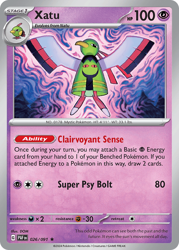 Xatu, 26/91, Standard