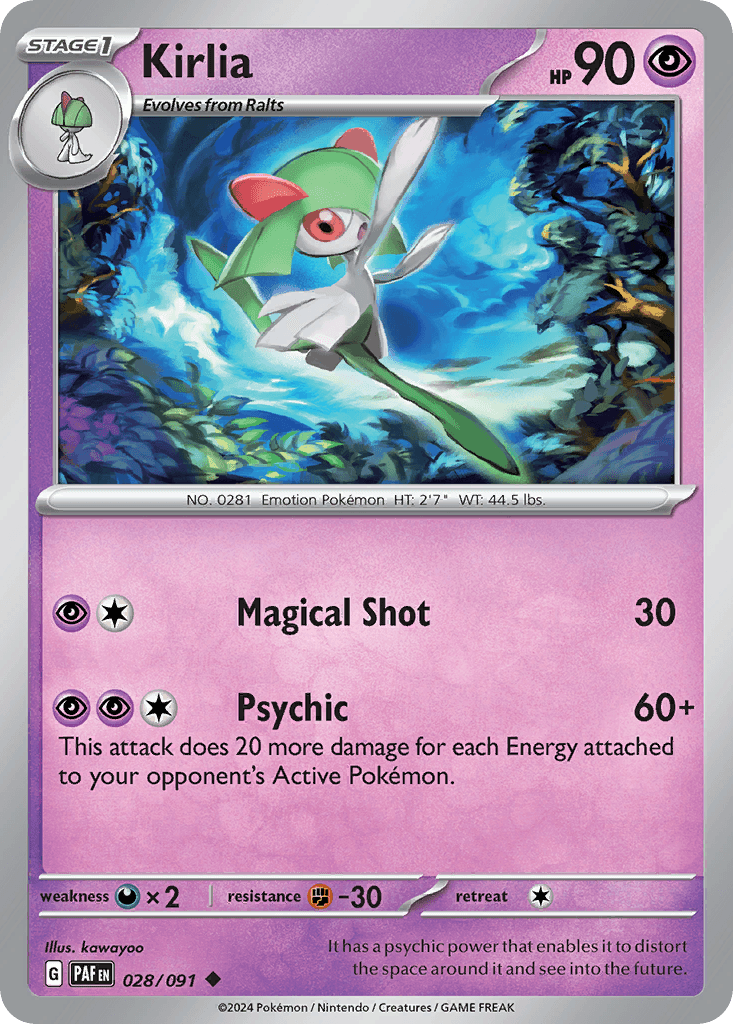 Kirlia, 28/91, Standard