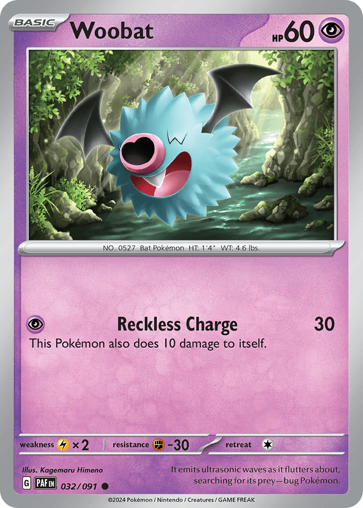 Woobat, 32/91, Standard