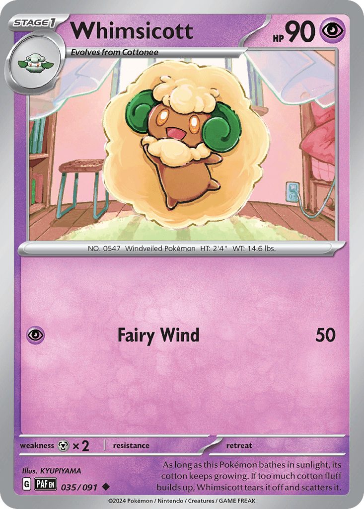 Whimsicott, 35/91, Standard
