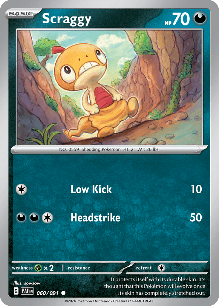 Scraggy, 60/91, Standard