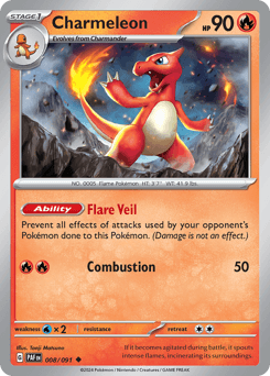 Charmeleon, 8/91, Standard
