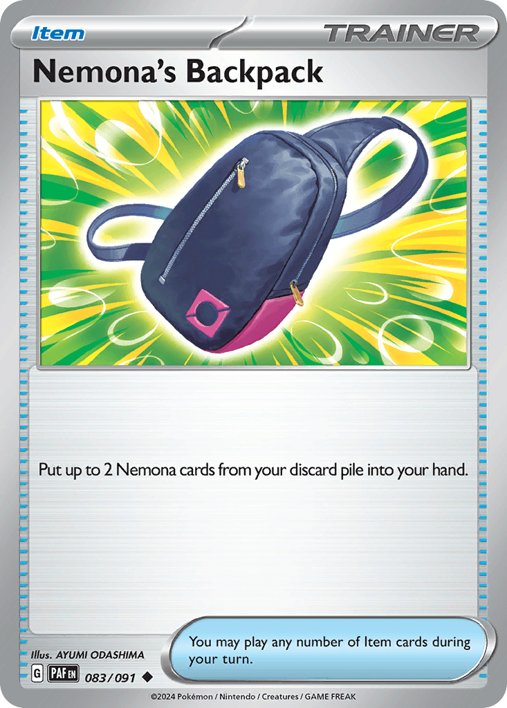 Nemona's Backpack, 83/91, Standard