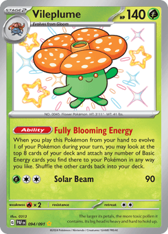 Vileplume, 94/91, Standard