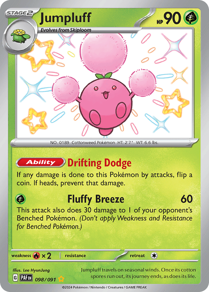 Jumpluff, 98/91, Standard