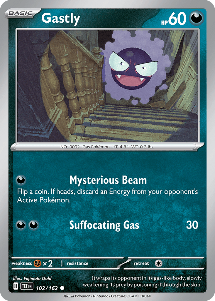 Gastly, 102/162, Standard