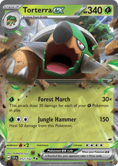 Torterra ex, 12/162, Standard
