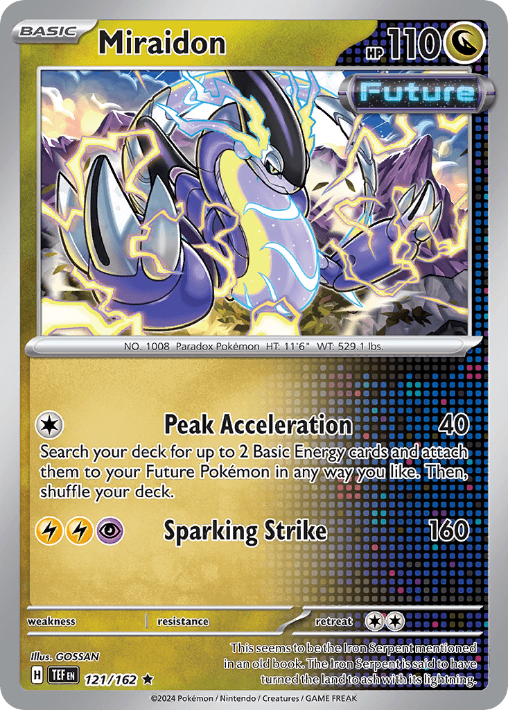 Miraidon, 121/162, Standard