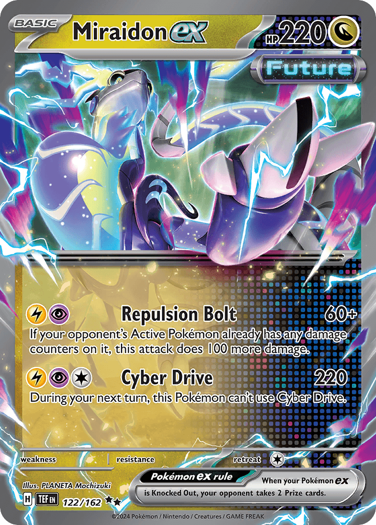 Miraidon ex, 122/162, Standard