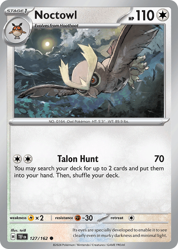 Noctowl, 127/162, Standard