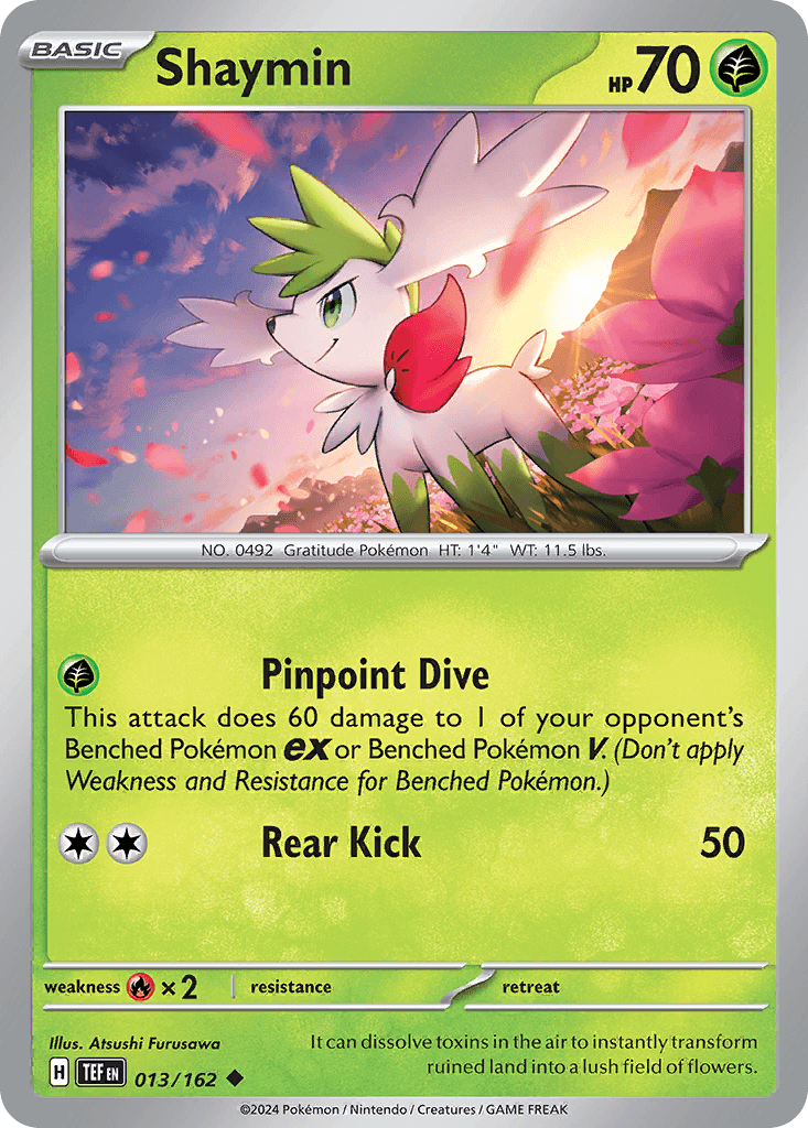 Shaymin, 13/162, Standard