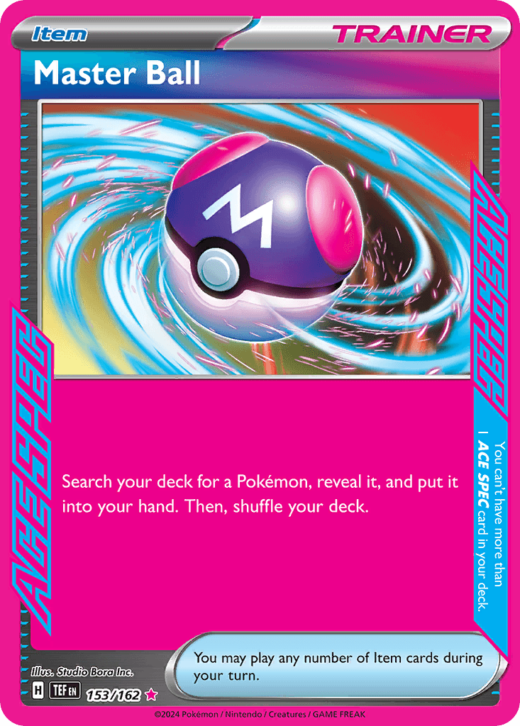 Master Ball, 153/162, Standard