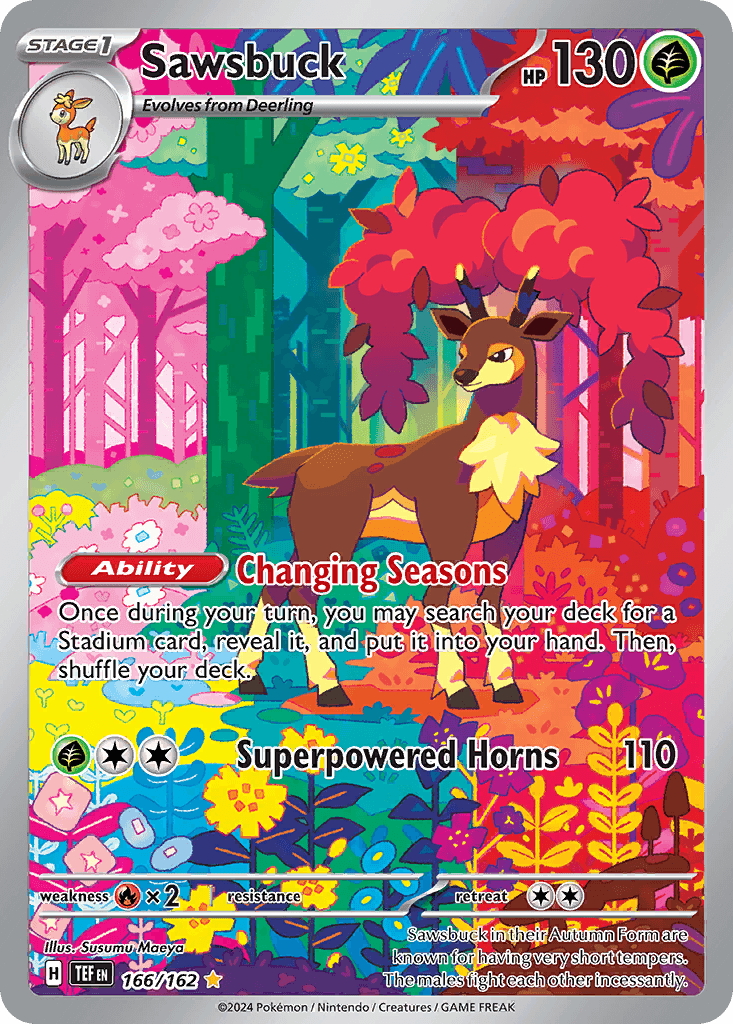 Sawsbuck, 166/162, Standard