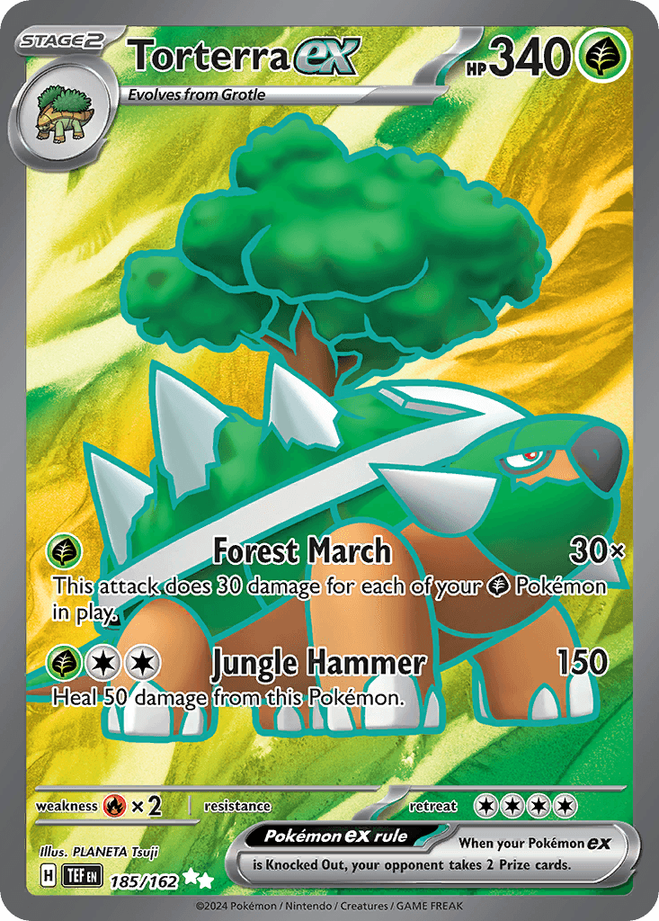 Torterra ex, 185/162, Standard