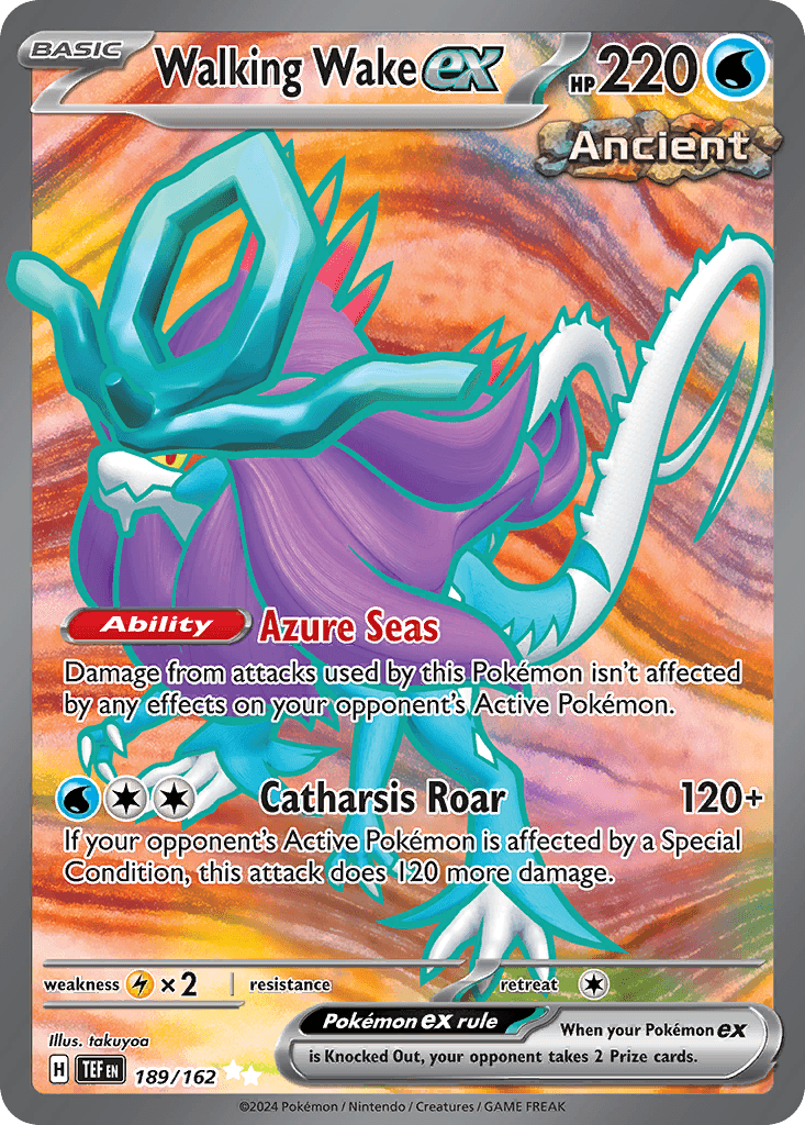 Walking Wake ex, 189/162, Standard