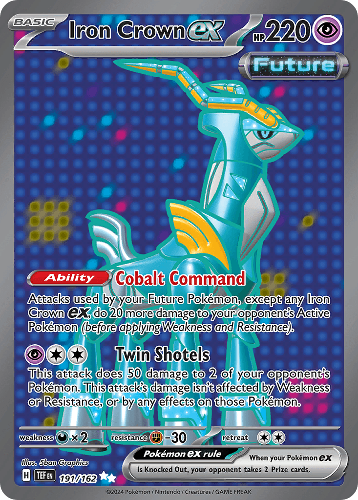 Iron Crown ex, 191/162, Standard