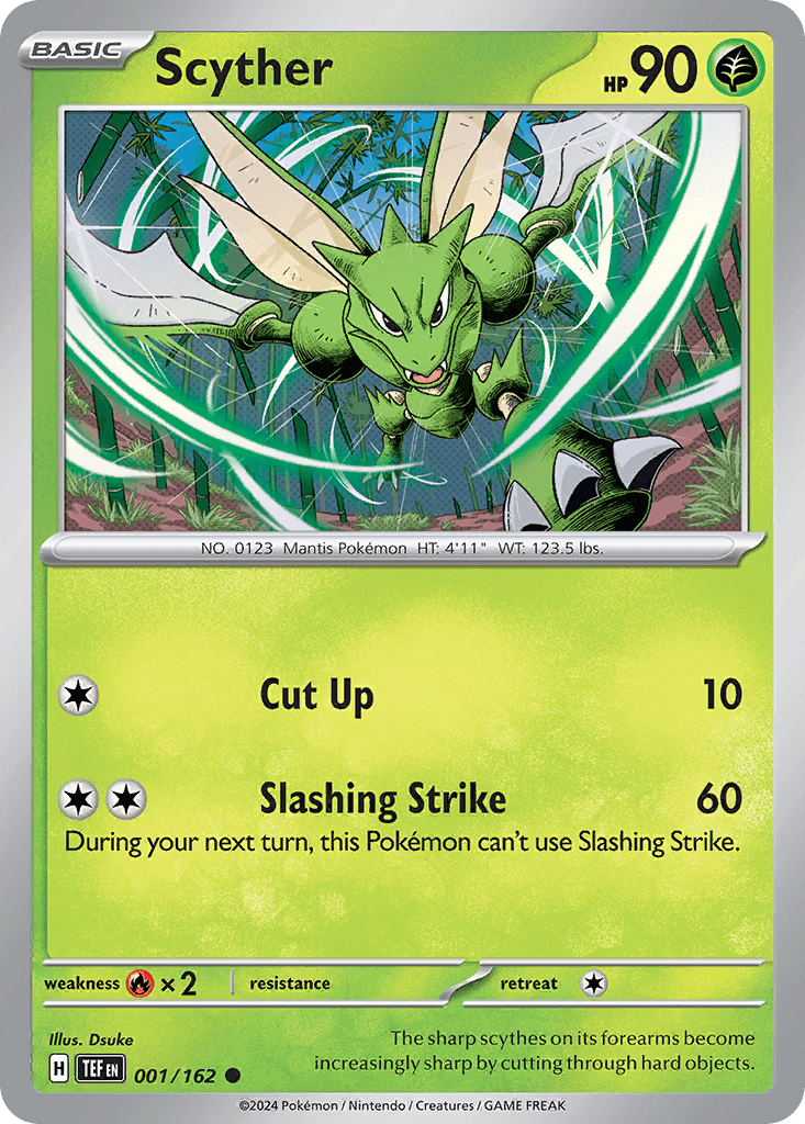 Scyther, 1/162, Standard