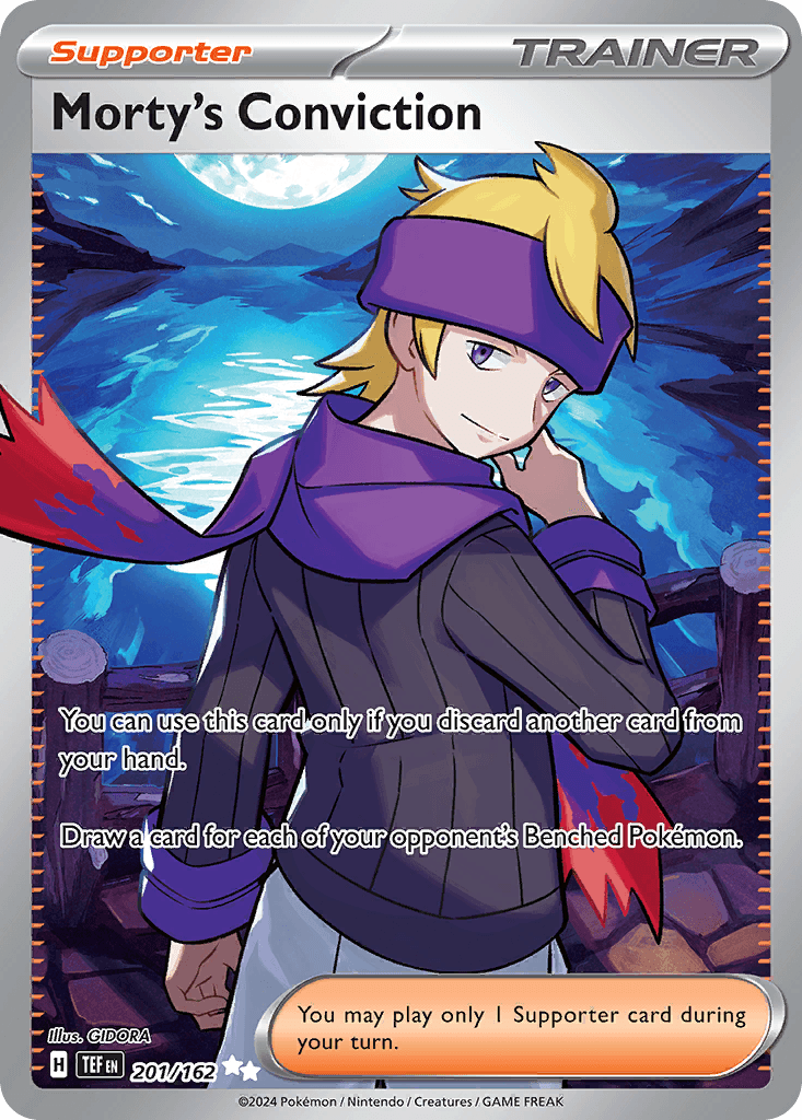 Morty's Conviction, 201/162, Standard