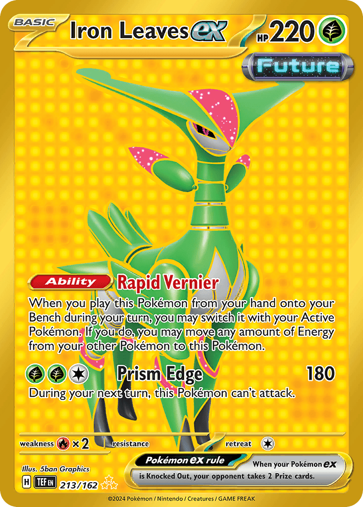 Iron Leaves ex, 213/162, Standard