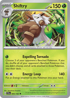 Shiftry, 5/162, Standard
