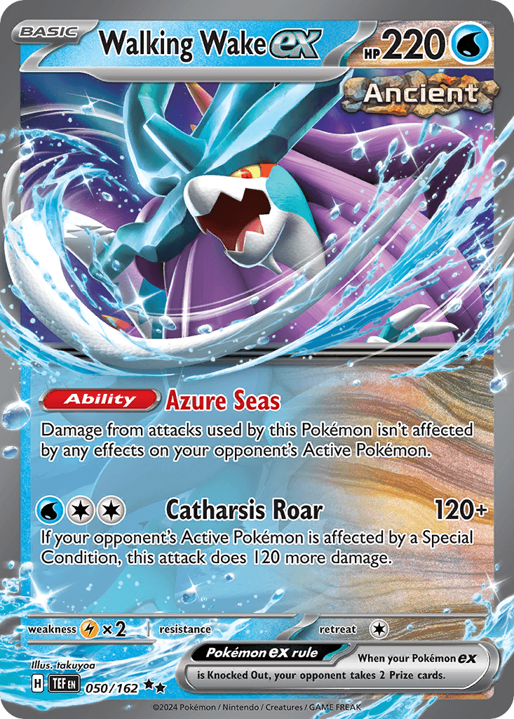Walking Wake ex, 50/162, Standard