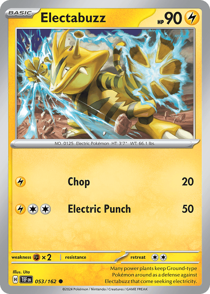 Electabuzz, 53/162, Standard