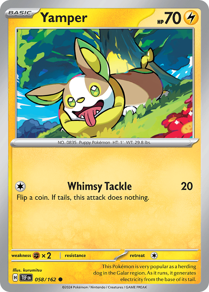 Yamper, 58/162, Standard