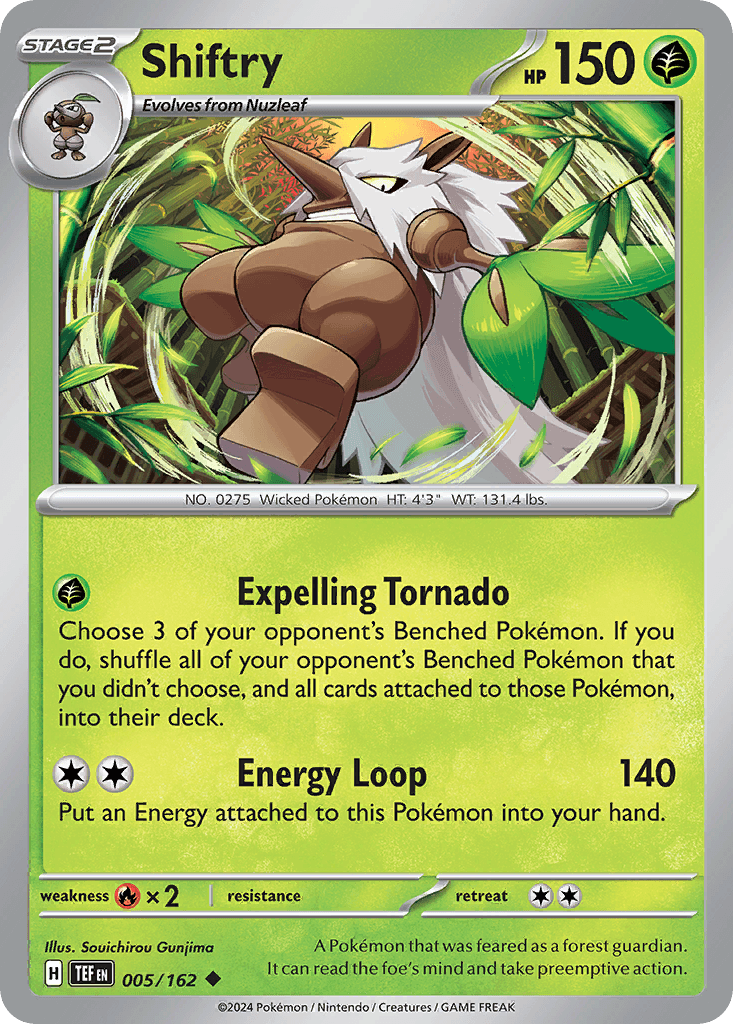 Shiftry, 5/162, Standard