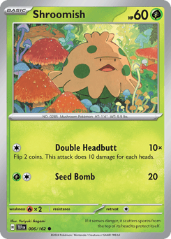 Shroomish, 6/162, Standard
