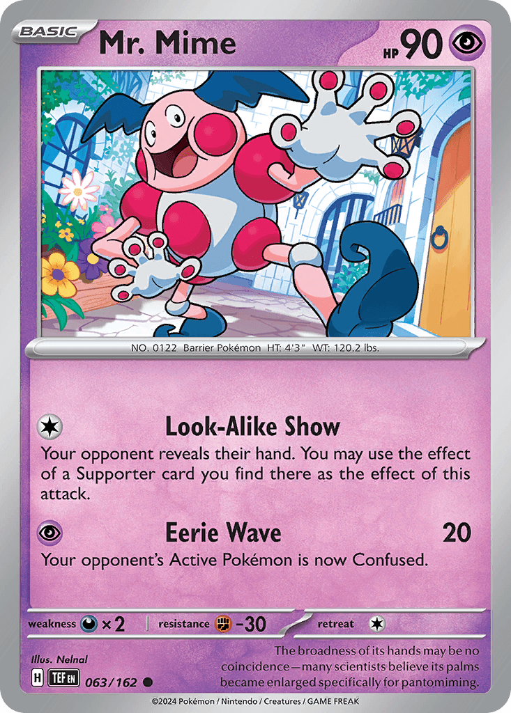 Mr. Mime, 63/162, Standard