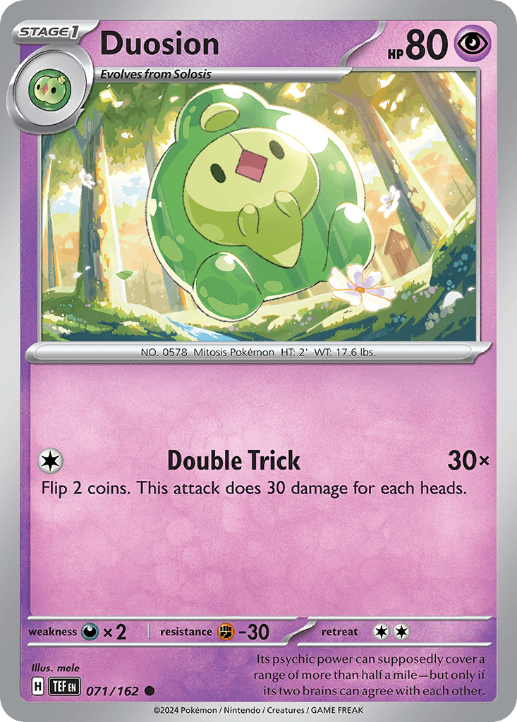 Duosion, 71/162, Standard
