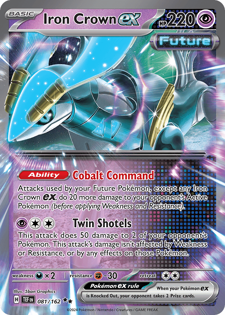 Iron Crown ex, 81/162, Standard