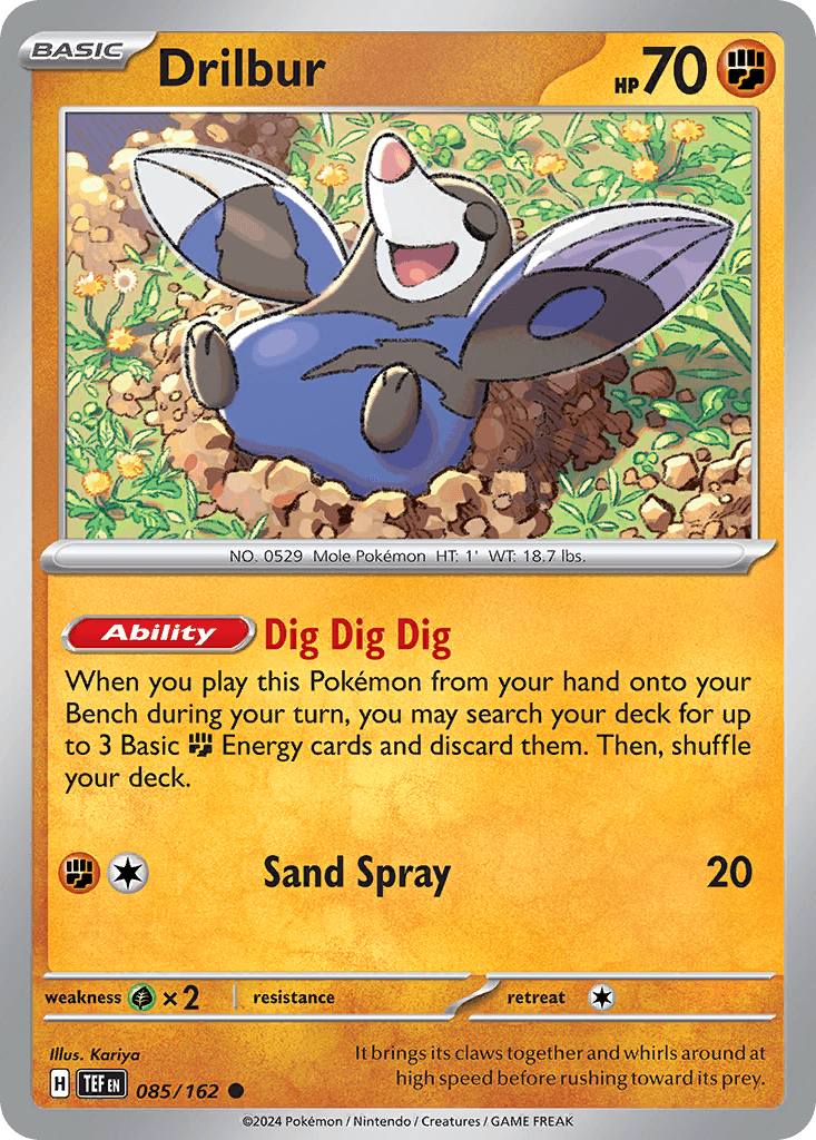 Drilbur, 85/162, Standard