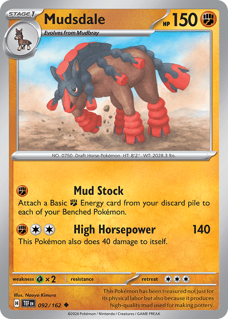 Mudsdale, 92/162, Standard