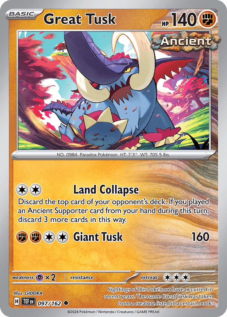Great Tusk, 97/162, Standard