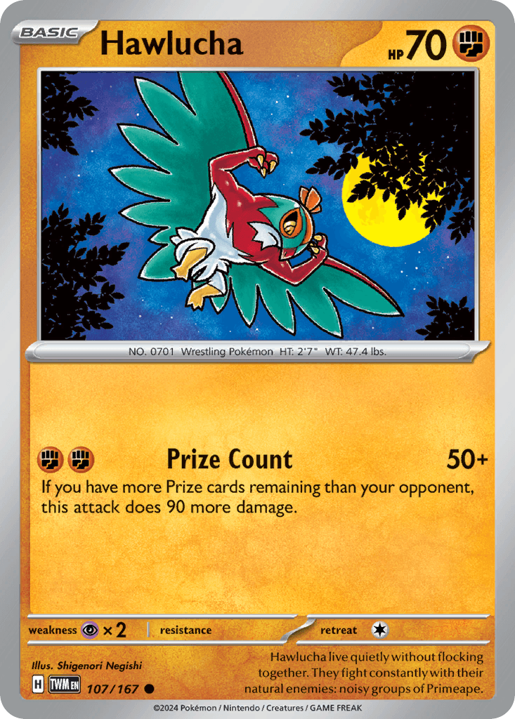 Hawlucha, 107/167, Standard