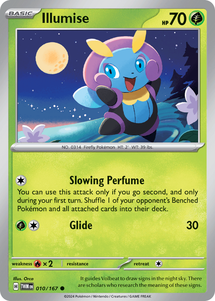 Illumise, 10/167, Standard