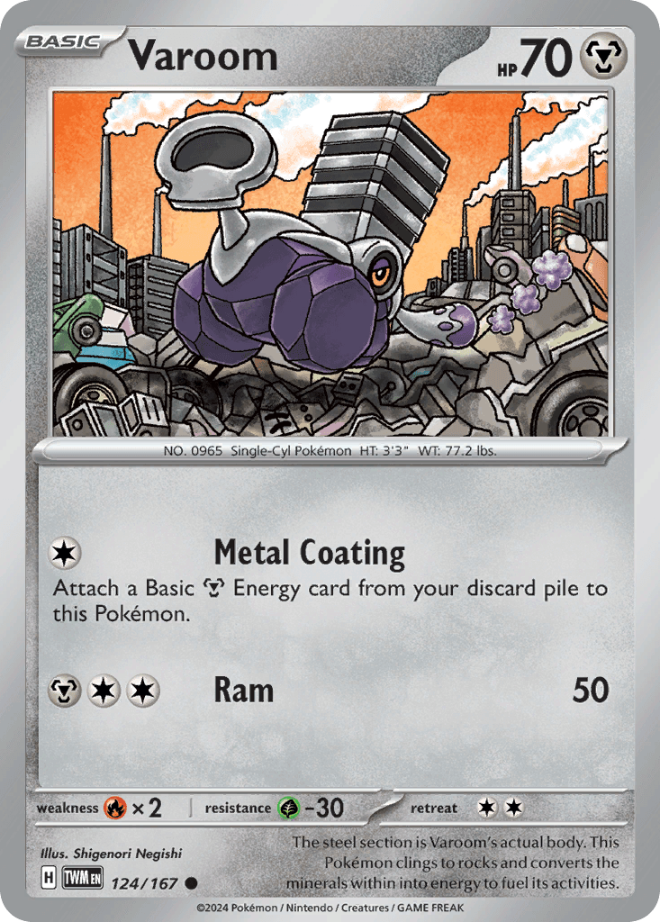 Varoom, 124/167, Standard