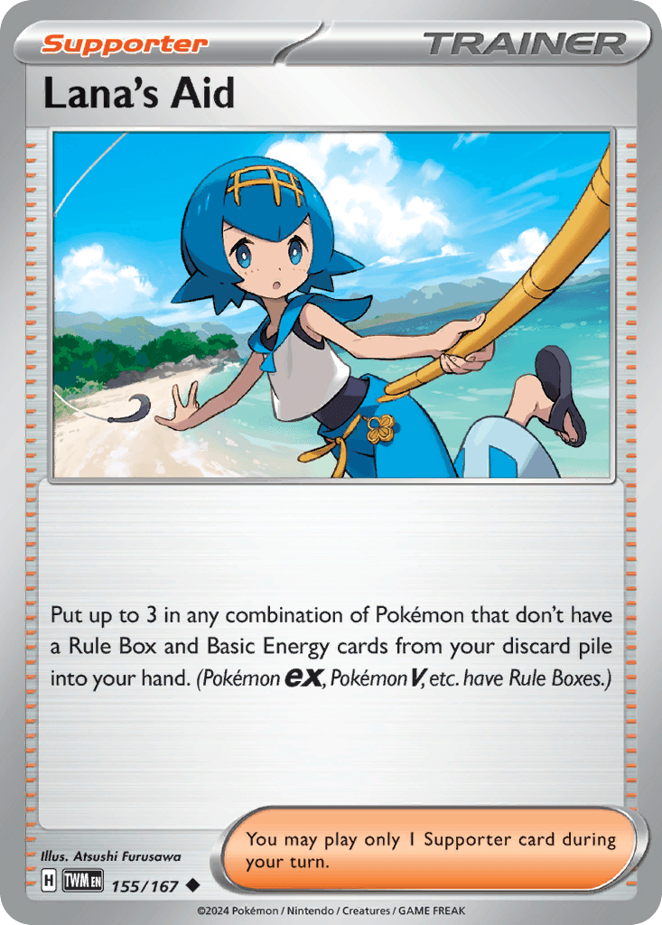 Lana's Aid, 155/167, Standard